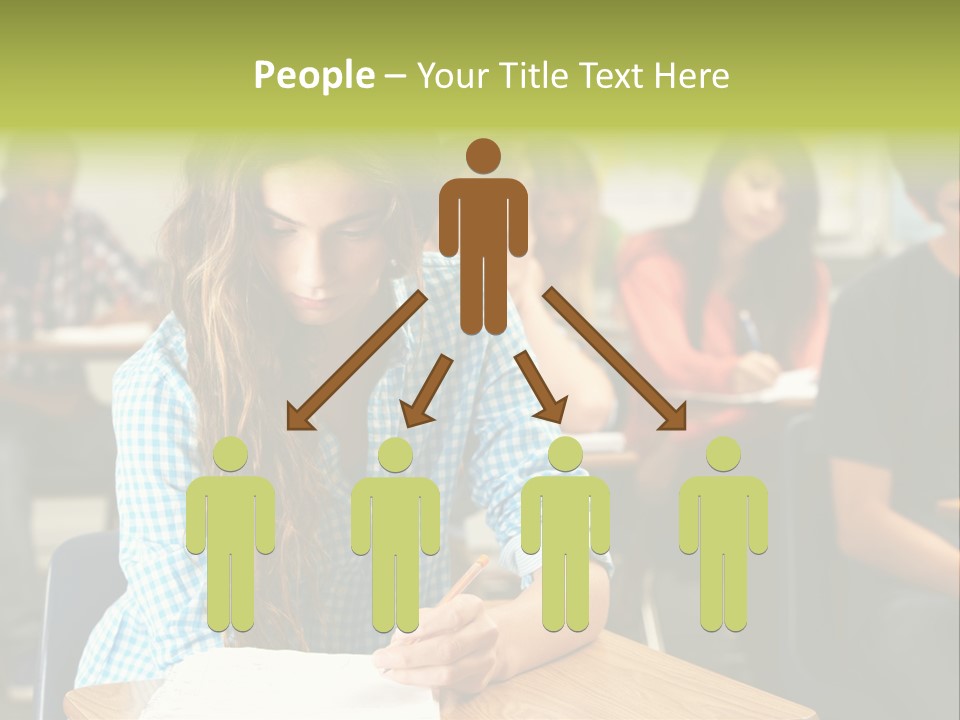 Boy Black Occupation PowerPoint Template