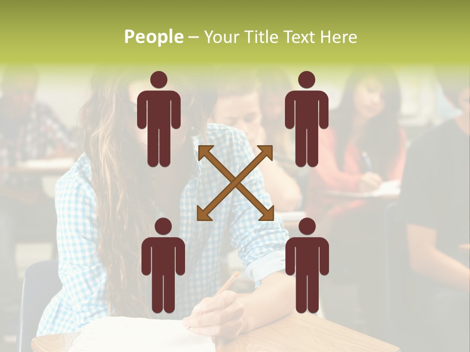 Boy Black Occupation PowerPoint Template