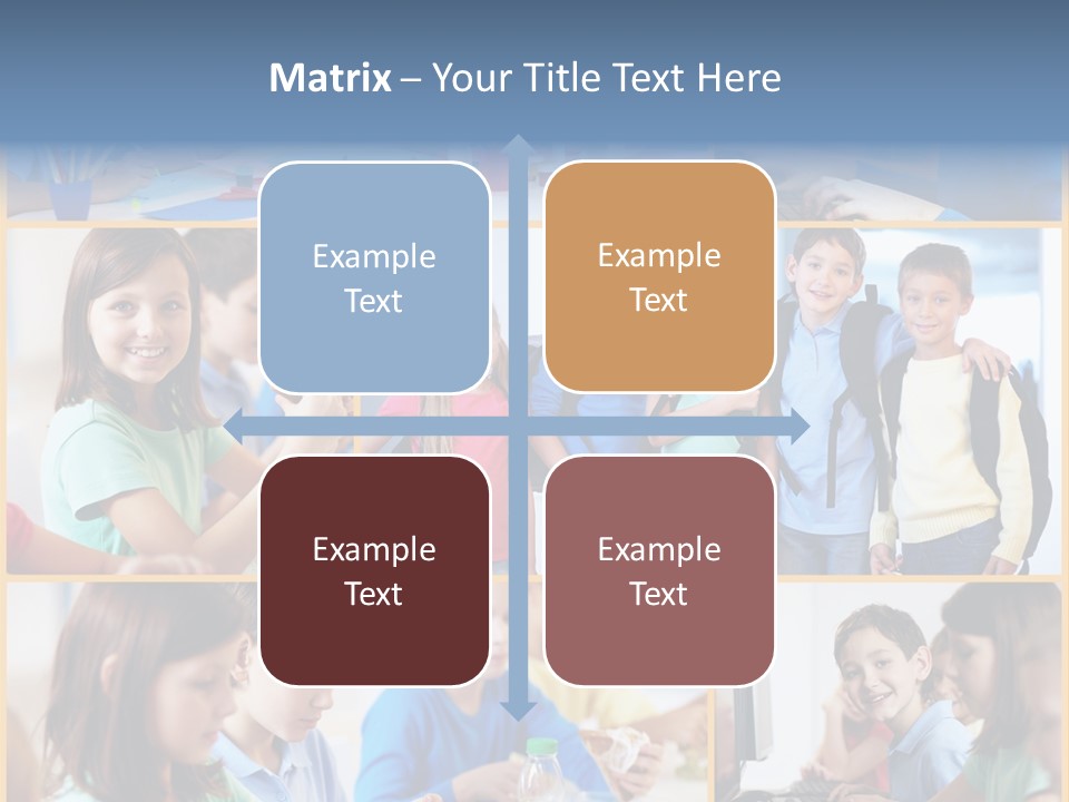 Primary Schoolgirl Pupil PowerPoint Template