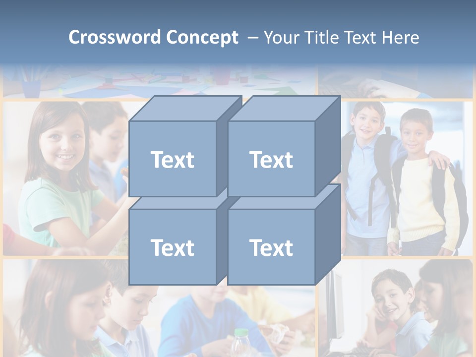 Primary Schoolgirl Pupil PowerPoint Template