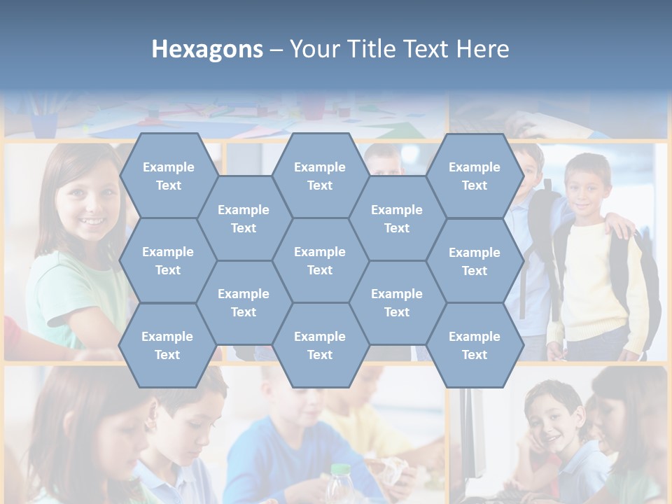 Primary Schoolgirl Pupil PowerPoint Template