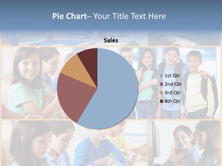 Primary Schoolgirl Pupil PowerPoint Template