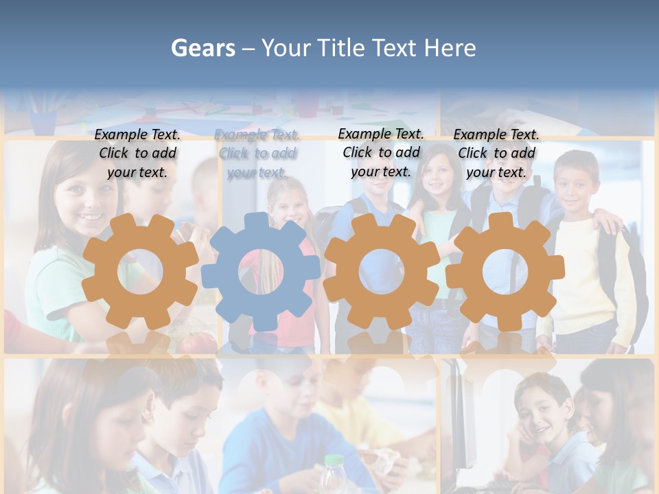 Primary Schoolgirl Pupil PowerPoint Template