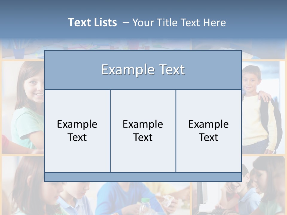 Primary Schoolgirl Pupil PowerPoint Template