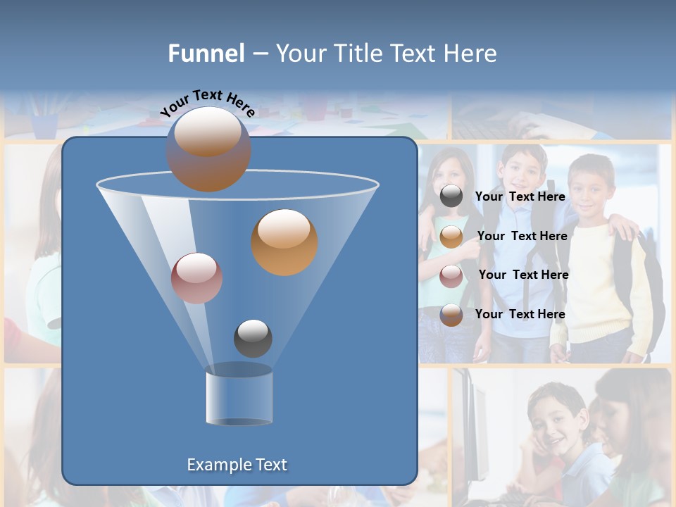 Primary Schoolgirl Pupil PowerPoint Template