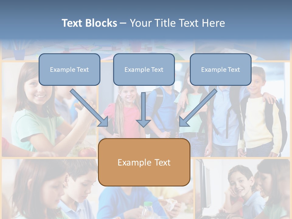 Primary Schoolgirl Pupil PowerPoint Template