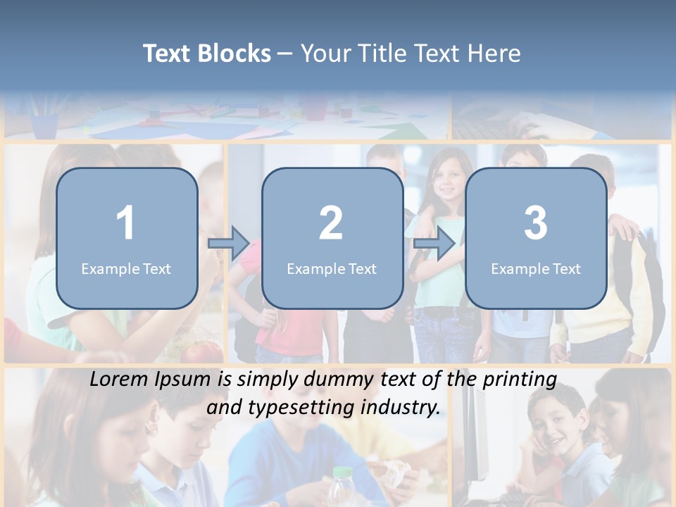 Primary Schoolgirl Pupil PowerPoint Template