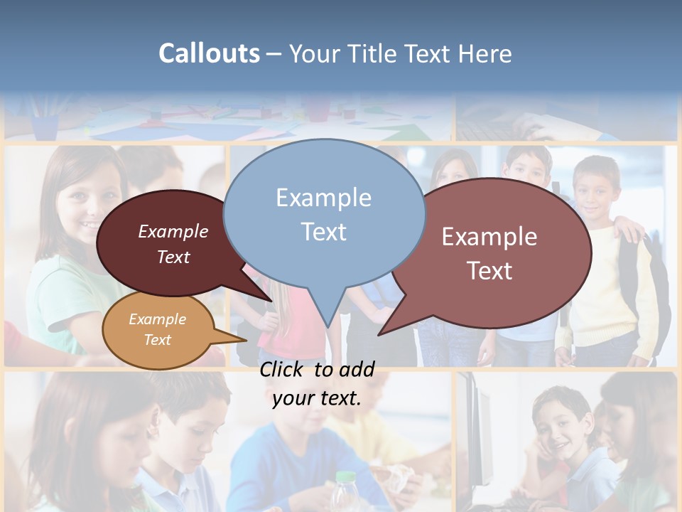 Primary Schoolgirl Pupil PowerPoint Template