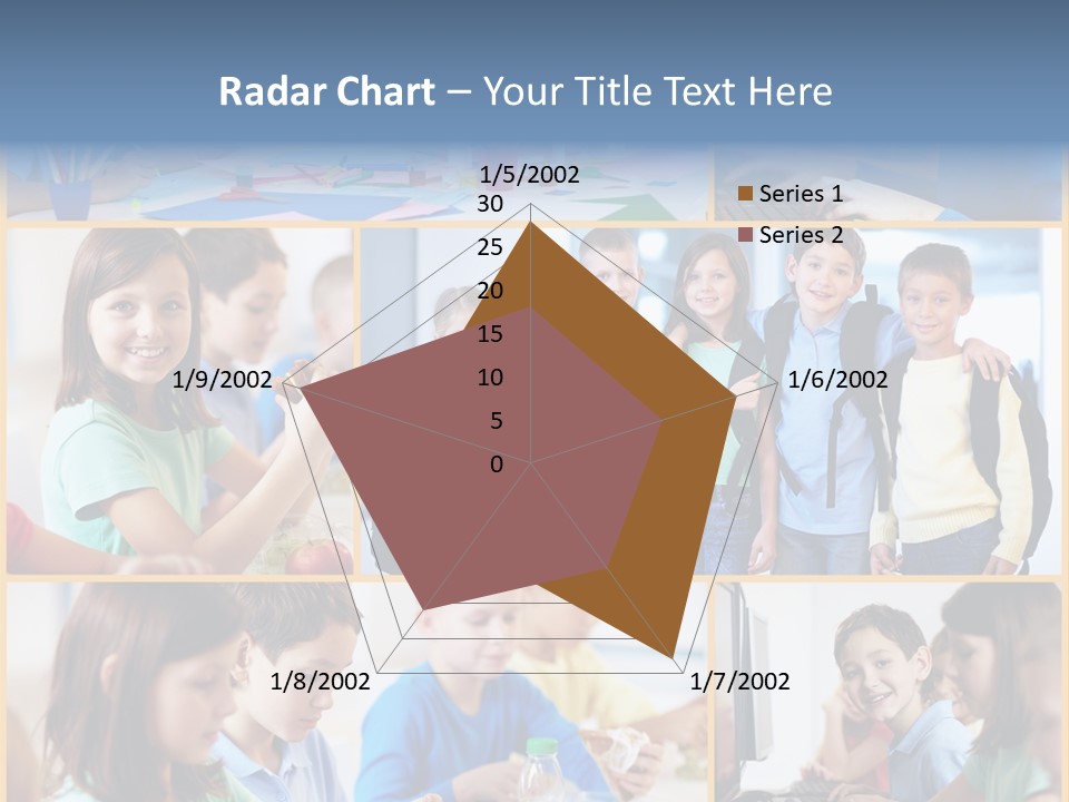 Primary Schoolgirl Pupil PowerPoint Template