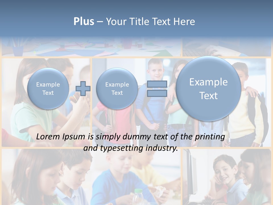 Primary Schoolgirl Pupil PowerPoint Template