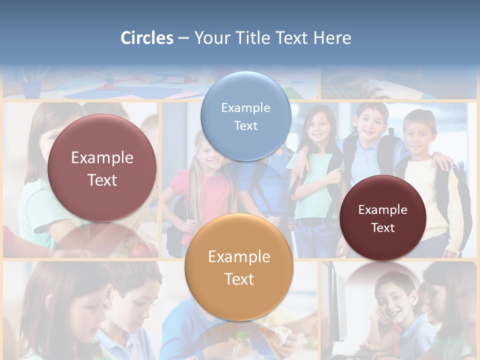 Primary Schoolgirl Pupil PowerPoint Template