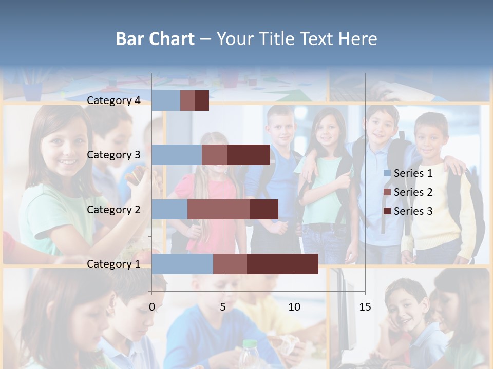 Primary Schoolgirl Pupil PowerPoint Template