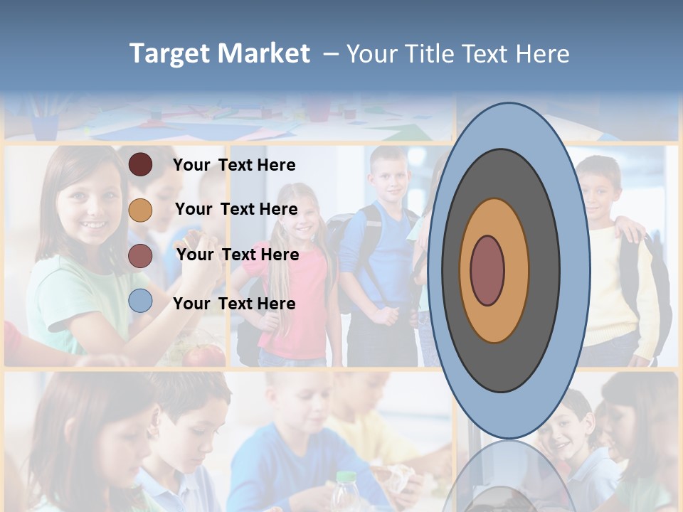 Primary Schoolgirl Pupil PowerPoint Template