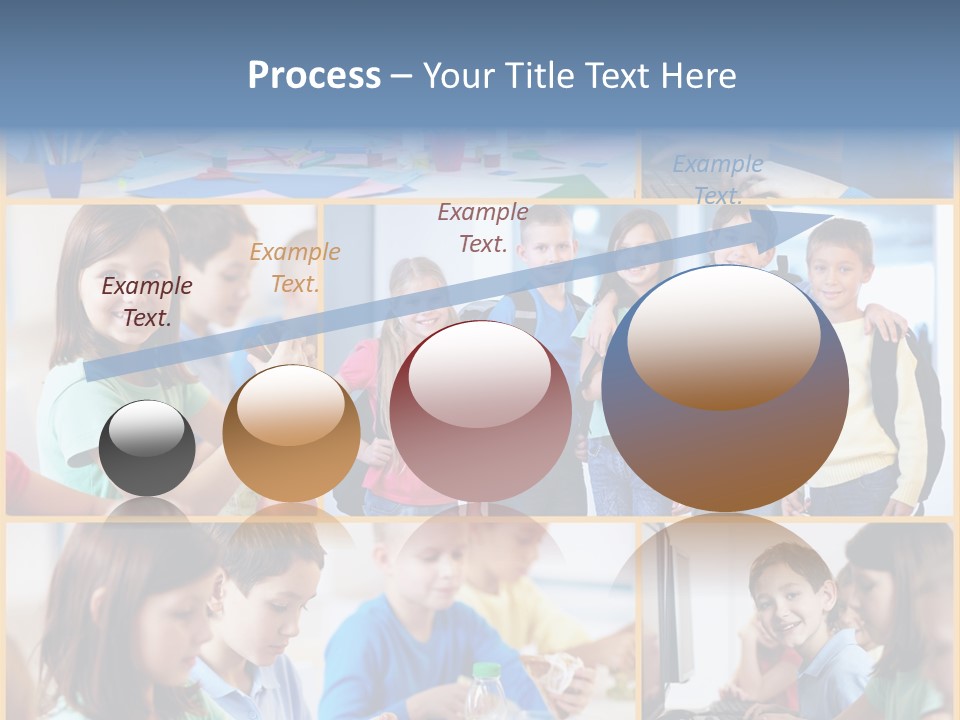 Primary Schoolgirl Pupil PowerPoint Template