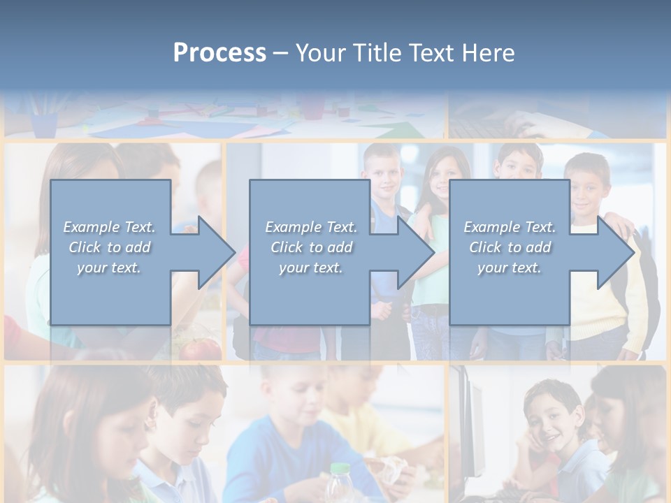 Primary Schoolgirl Pupil PowerPoint Template