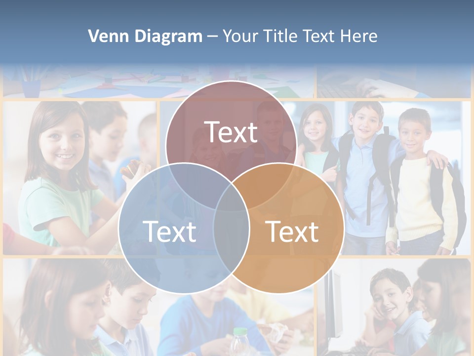 Primary Schoolgirl Pupil PowerPoint Template