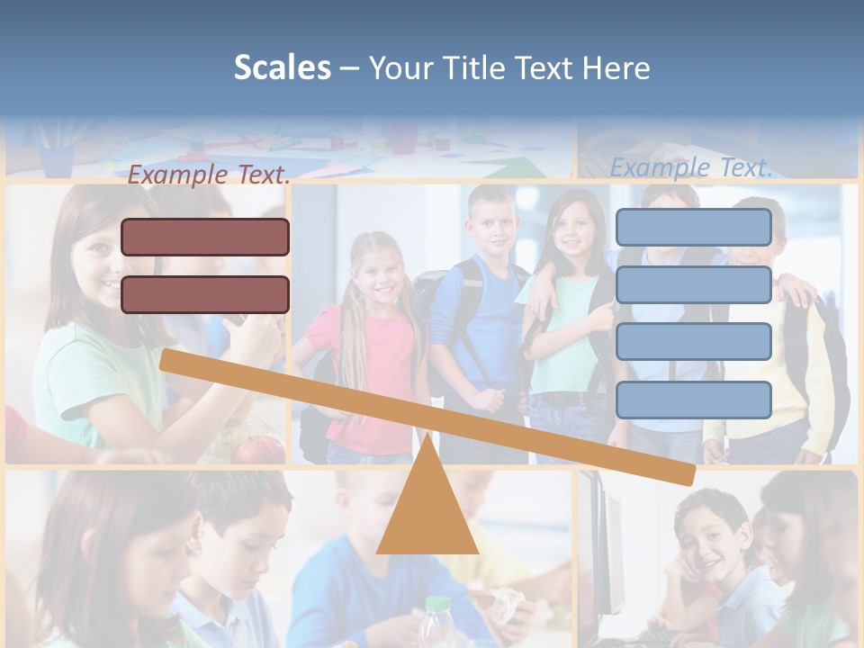 Primary Schoolgirl Pupil PowerPoint Template