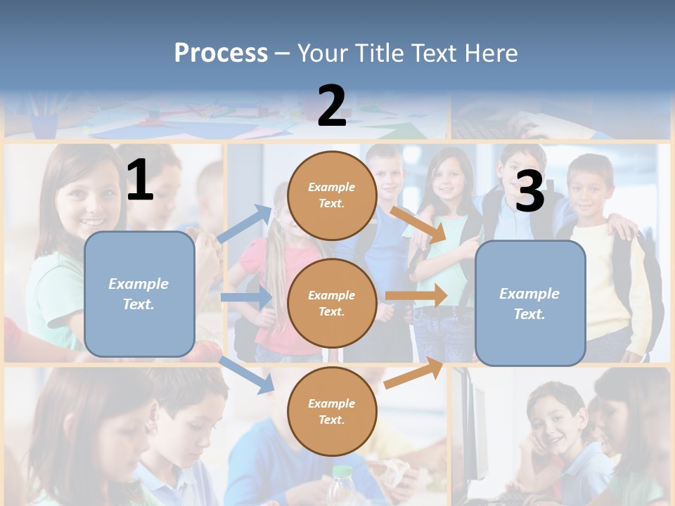 Primary Schoolgirl Pupil PowerPoint Template