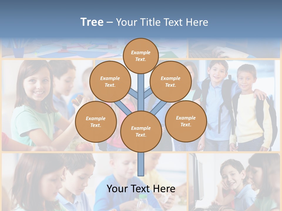 Primary Schoolgirl Pupil PowerPoint Template