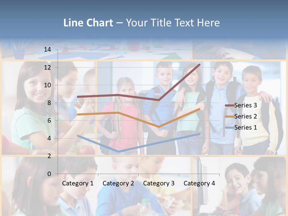Primary Schoolgirl Pupil PowerPoint Template