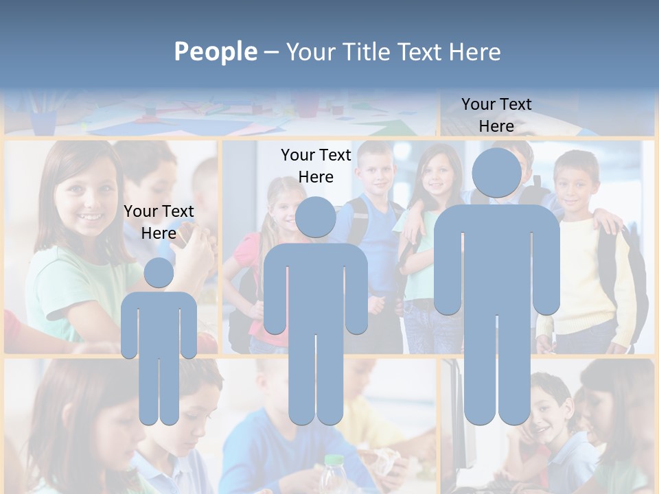 Primary Schoolgirl Pupil PowerPoint Template