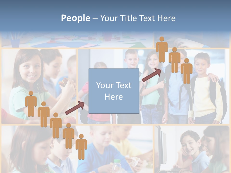 Primary Schoolgirl Pupil PowerPoint Template