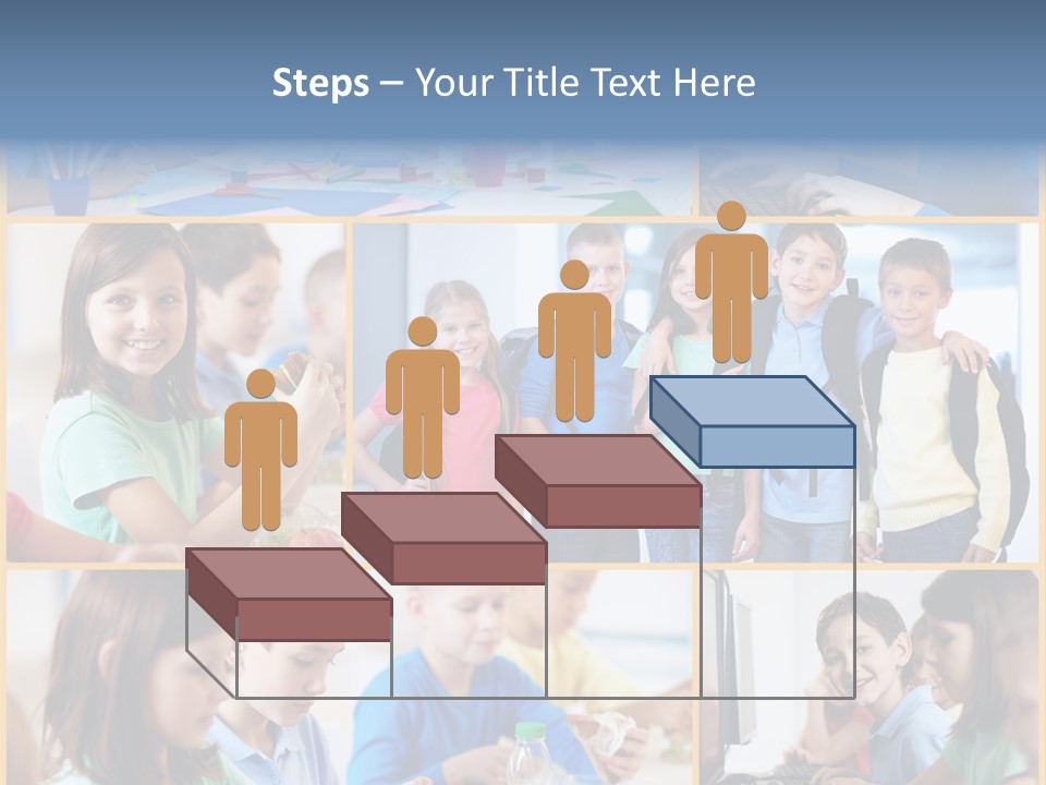 Primary Schoolgirl Pupil PowerPoint Template