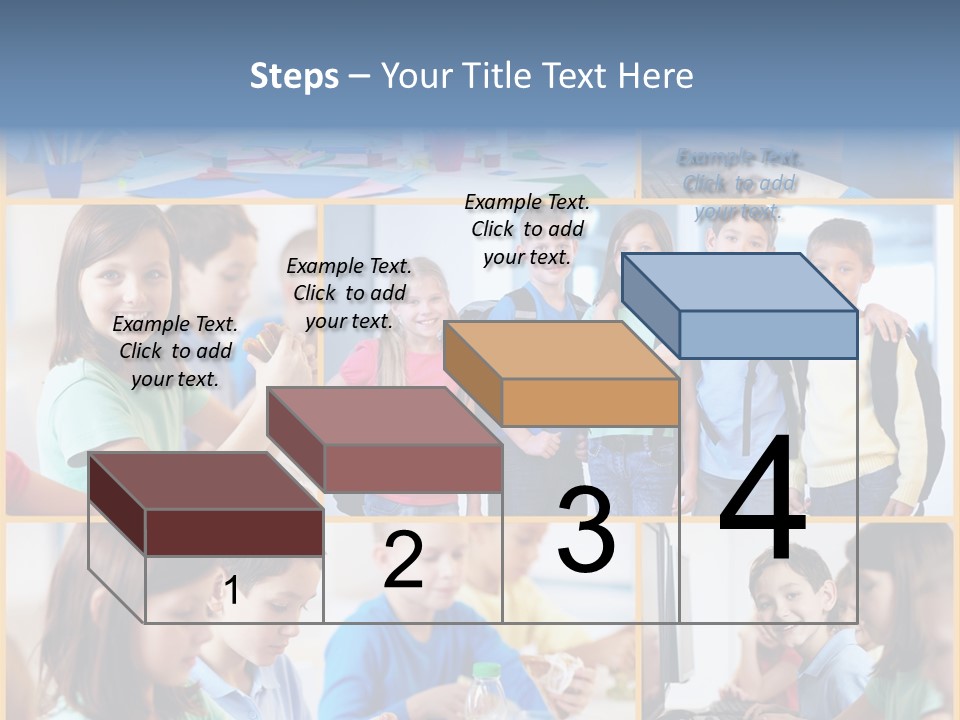 Primary Schoolgirl Pupil PowerPoint Template