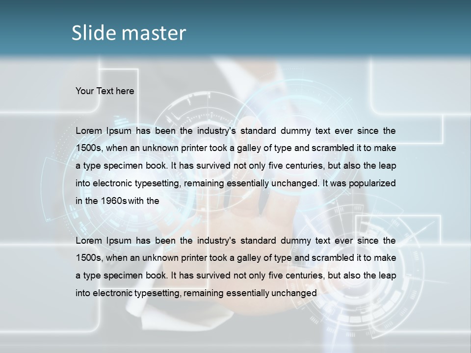 Idea Future Computer PowerPoint Template