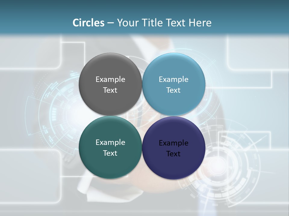 Idea Future Computer PowerPoint Template
