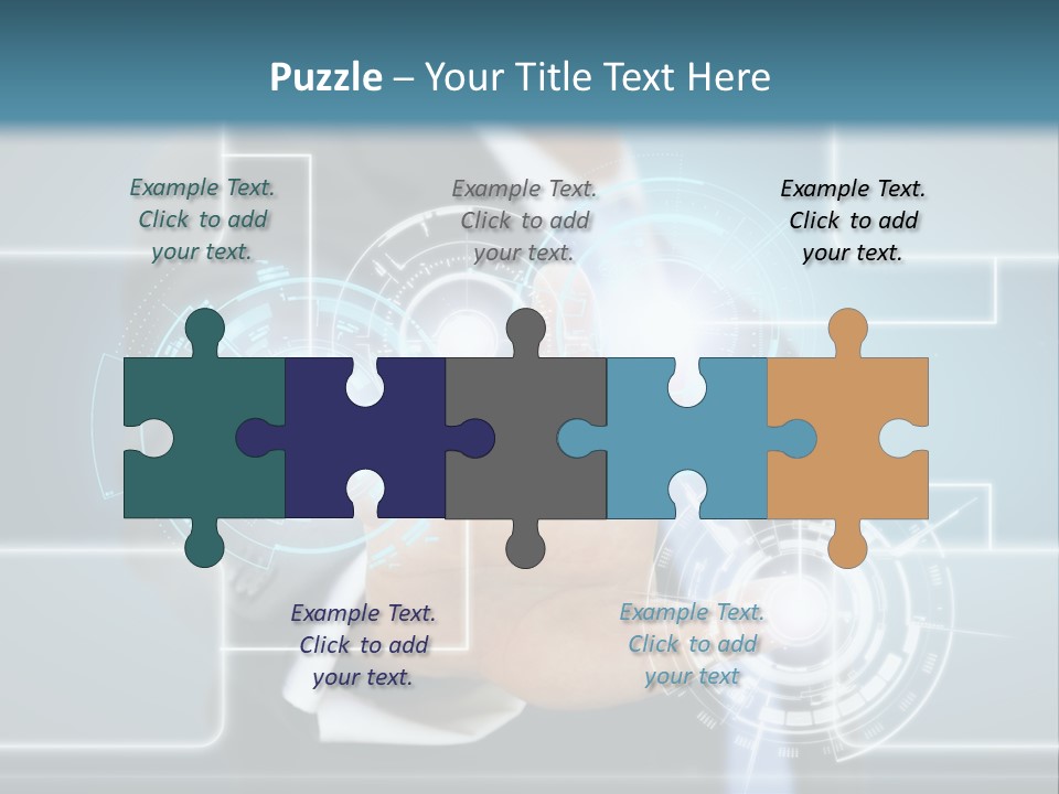 Idea Future Computer PowerPoint Template