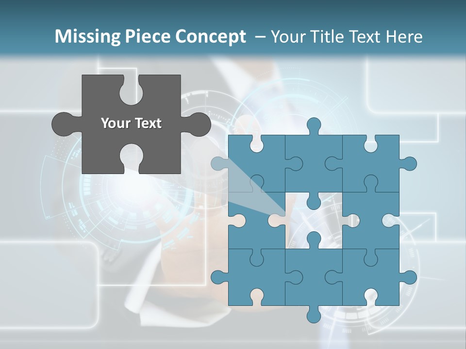 Idea Future Computer PowerPoint Template