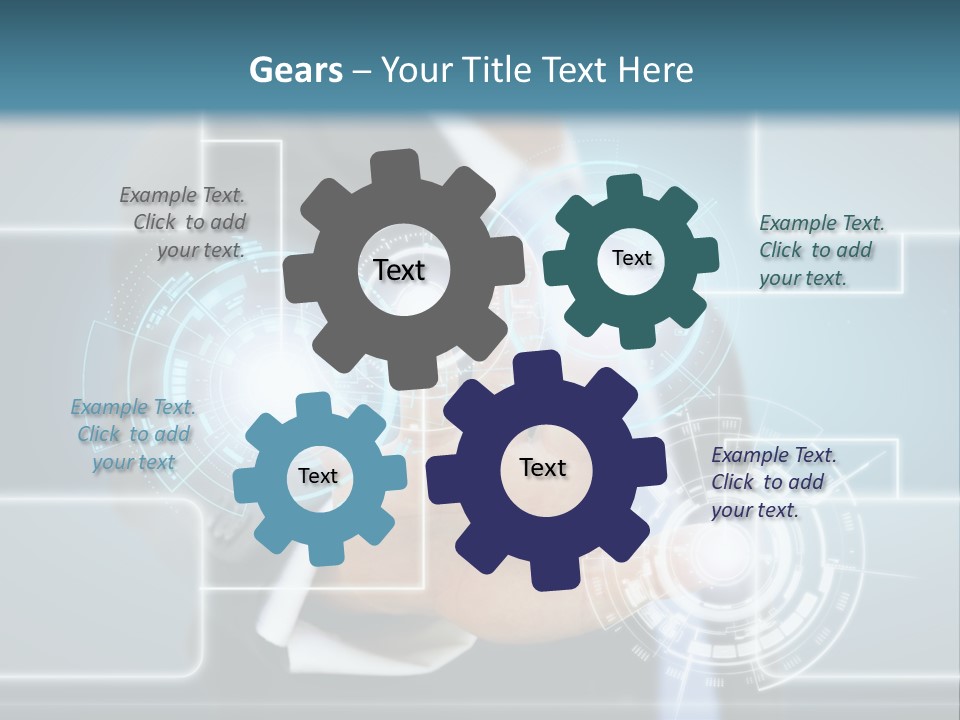 Idea Future Computer PowerPoint Template