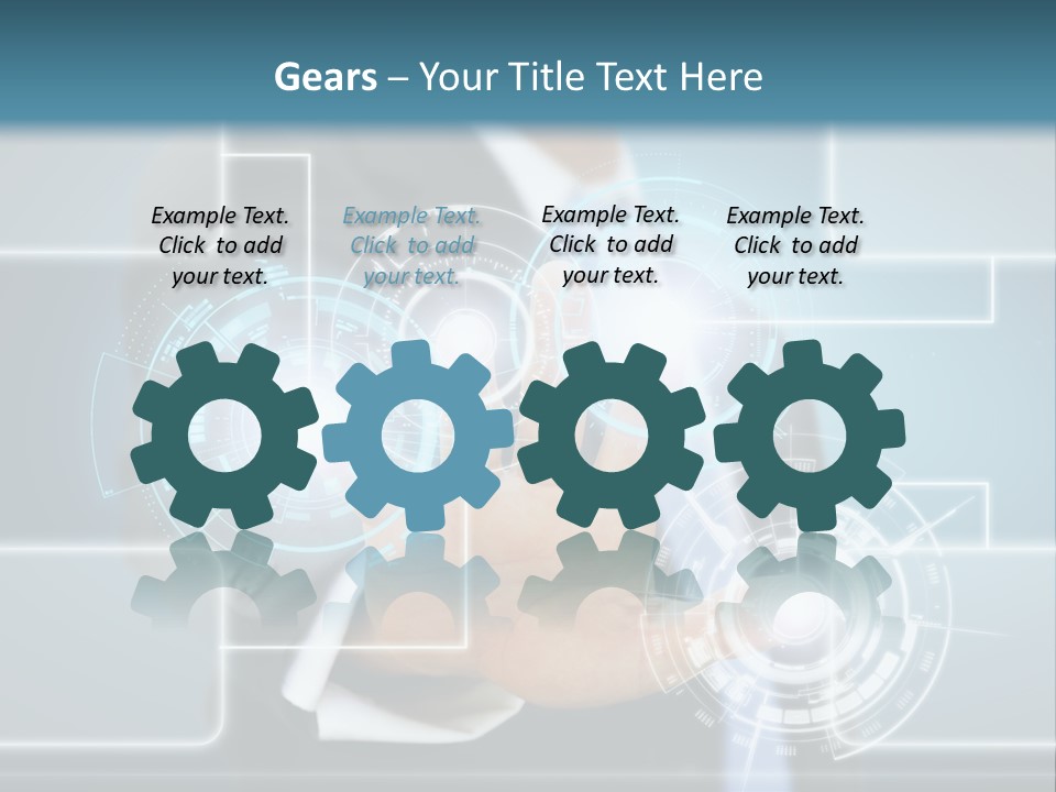 Idea Future Computer PowerPoint Template