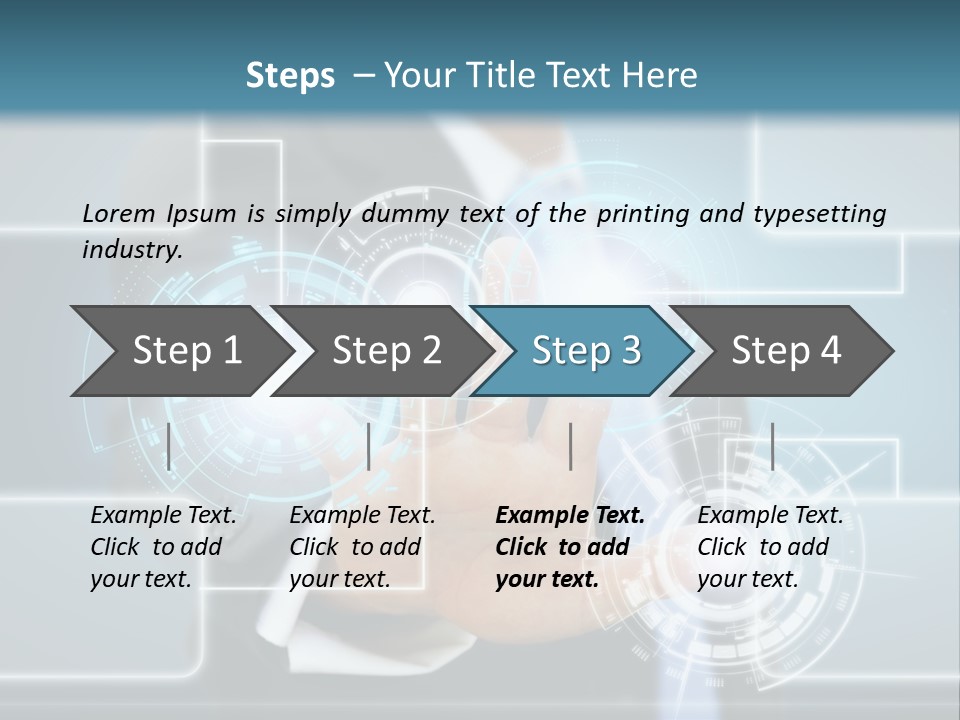 Idea Future Computer PowerPoint Template