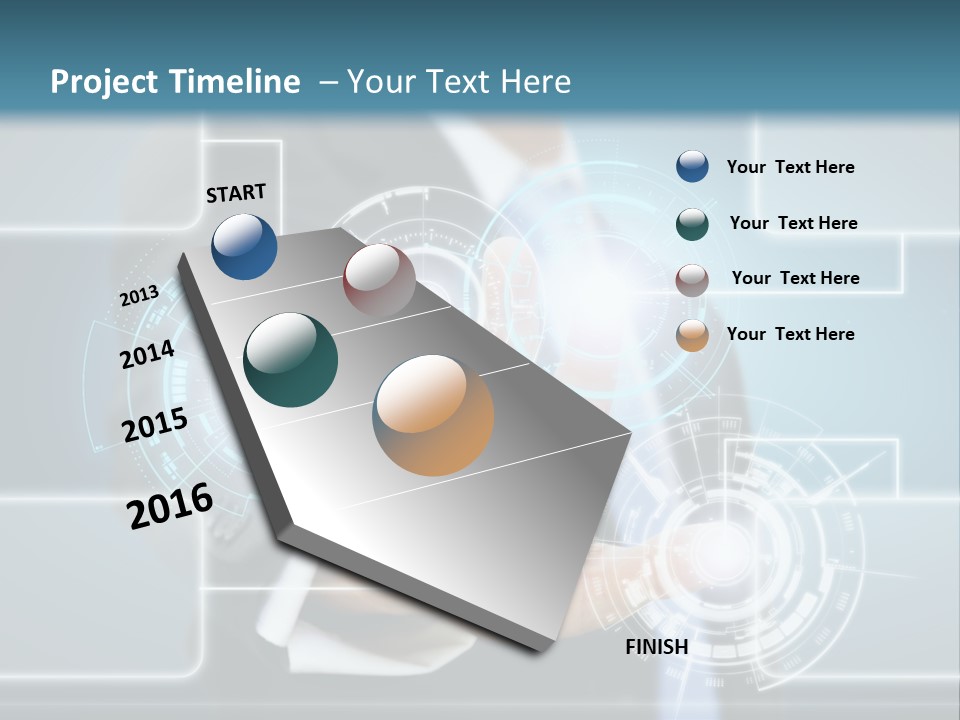 Idea Future Computer PowerPoint Template