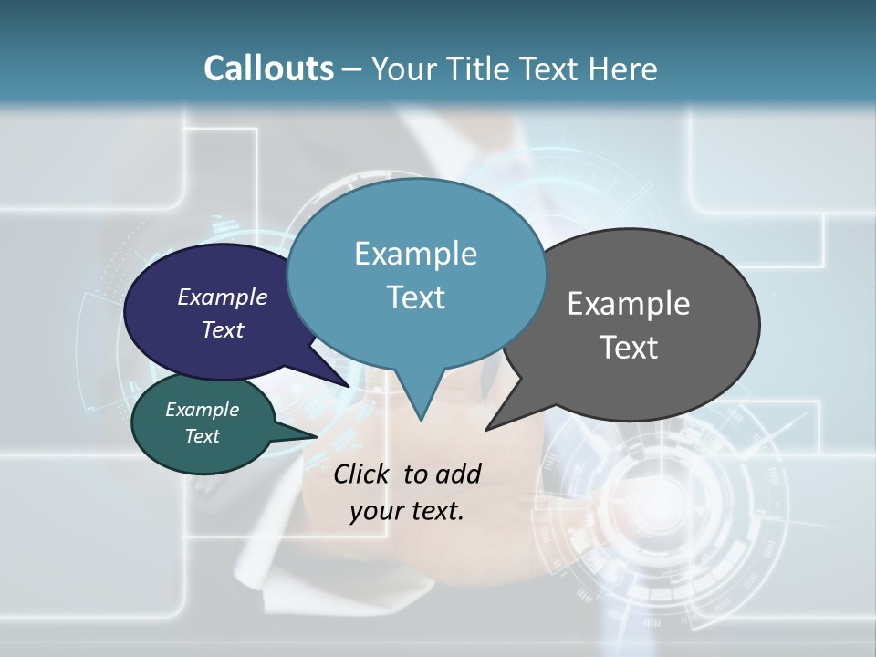 Idea Future Computer PowerPoint Template