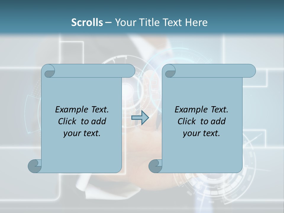 Idea Future Computer PowerPoint Template