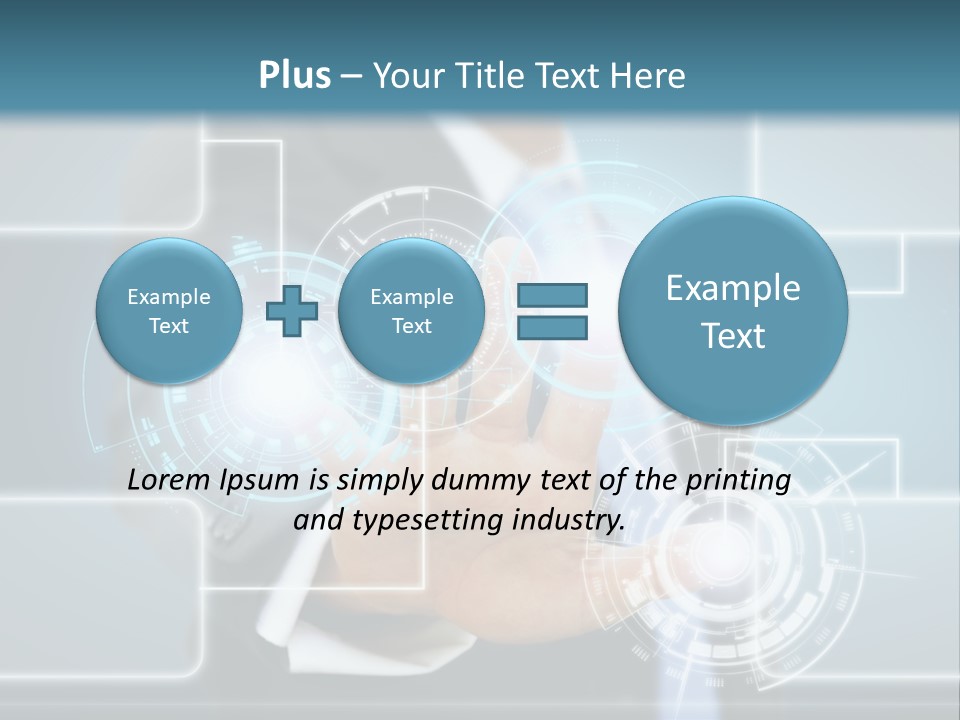 Idea Future Computer PowerPoint Template
