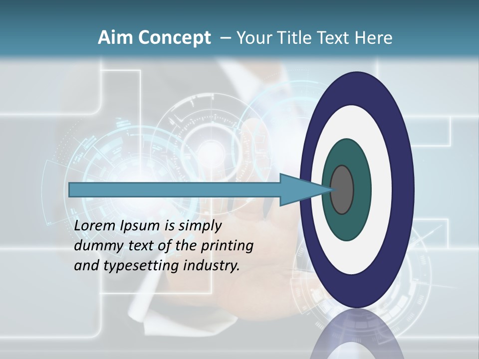 Idea Future Computer PowerPoint Template