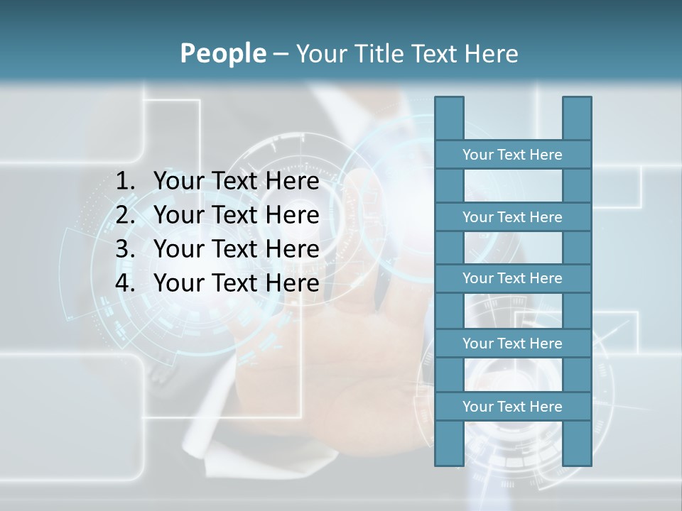 Idea Future Computer PowerPoint Template