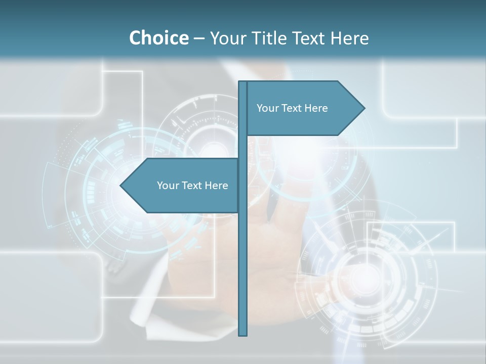 Idea Future Computer PowerPoint Template