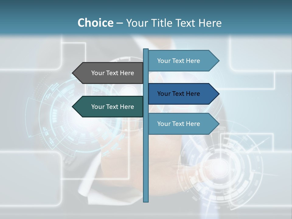 Idea Future Computer PowerPoint Template