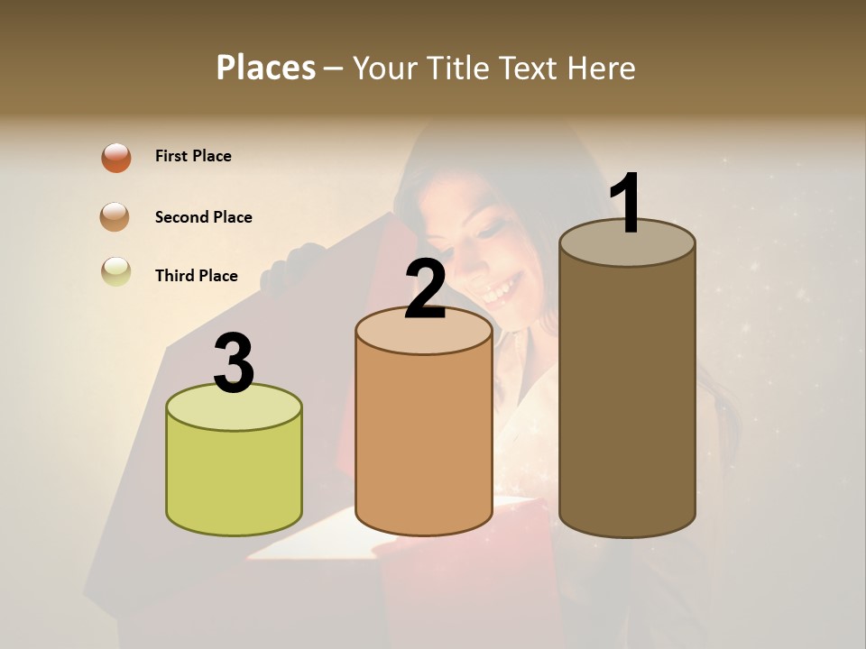 Holiday Red Astonishment PowerPoint Template