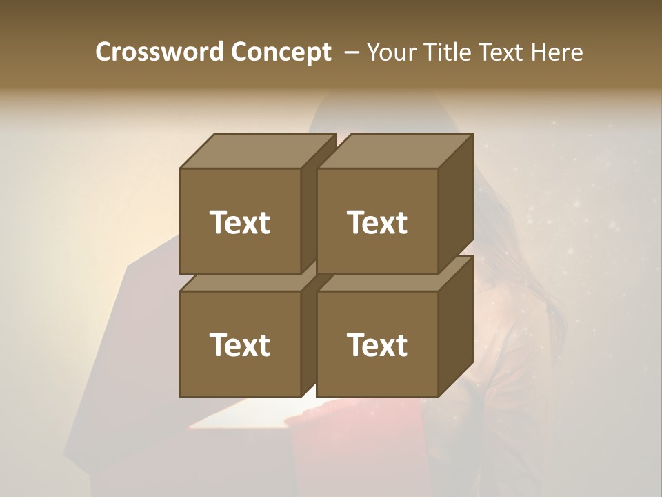 Holiday Red Astonishment PowerPoint Template