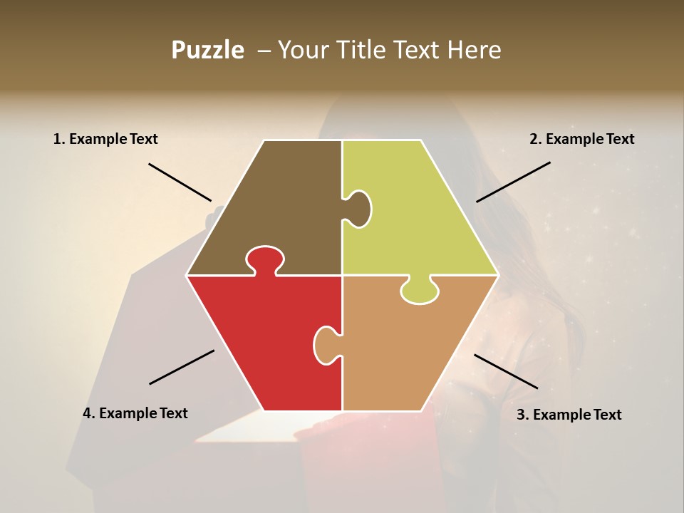 Holiday Red Astonishment PowerPoint Template