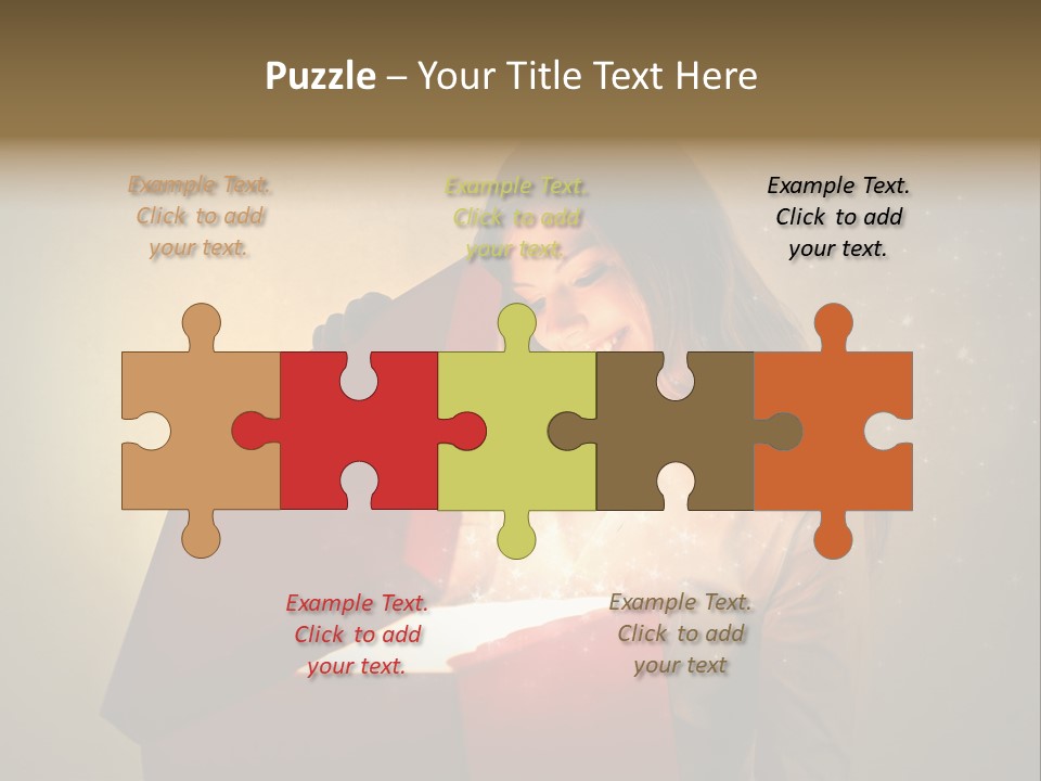 Holiday Red Astonishment PowerPoint Template