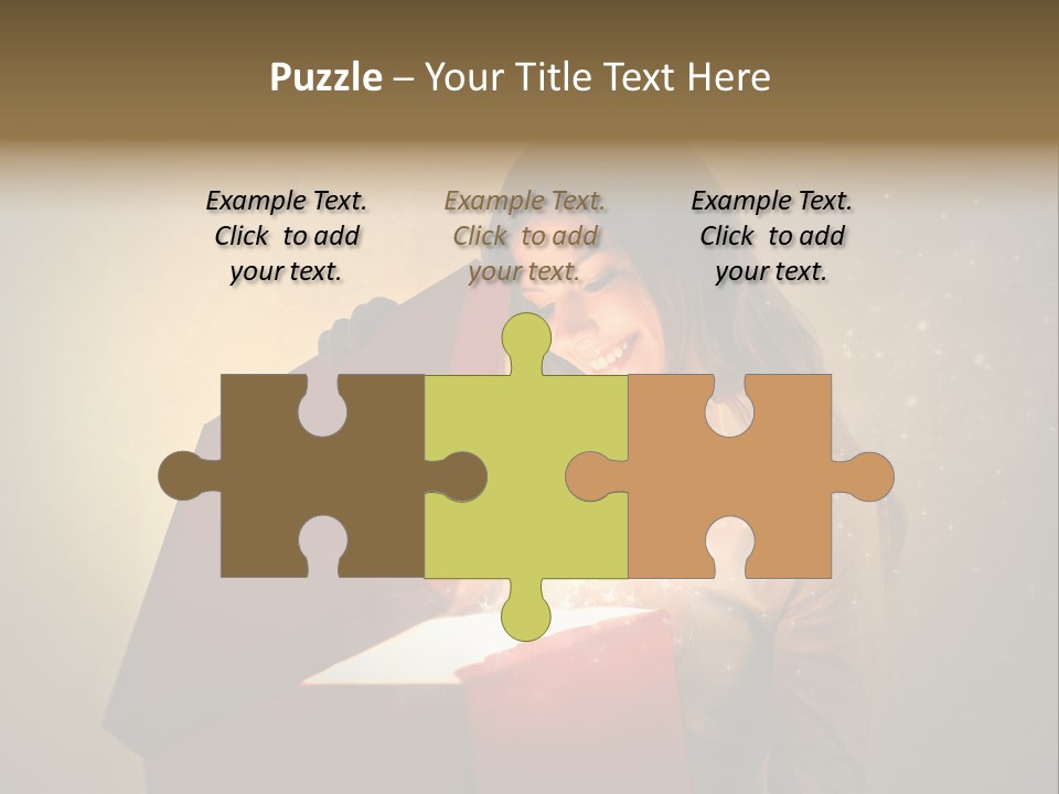 Holiday Red Astonishment PowerPoint Template