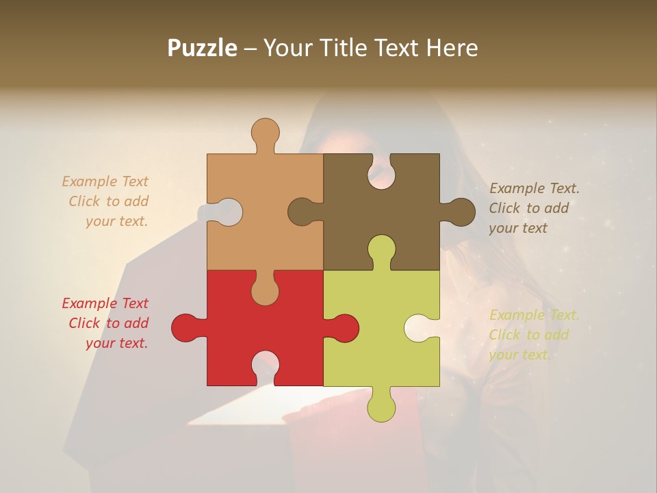 Holiday Red Astonishment PowerPoint Template