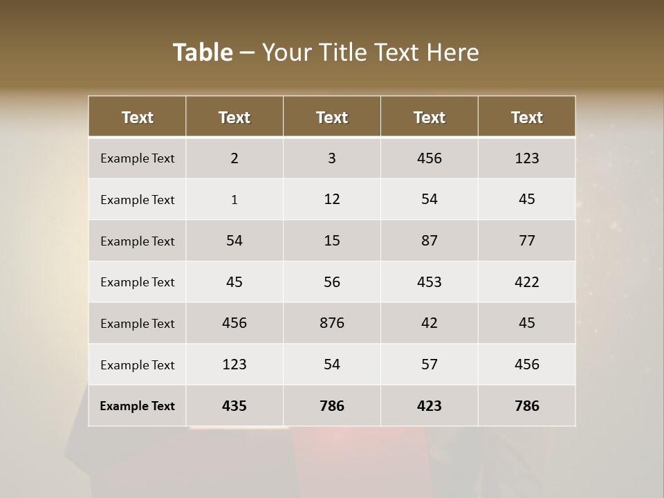 Holiday Red Astonishment PowerPoint Template